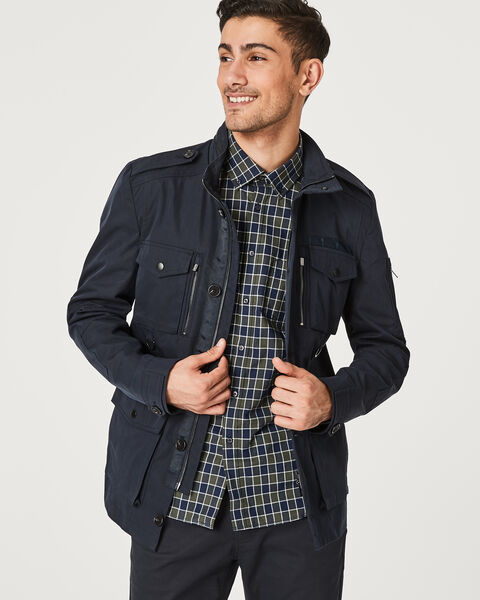 Balmoral Utility Jacket, Dark Navy, hi-res